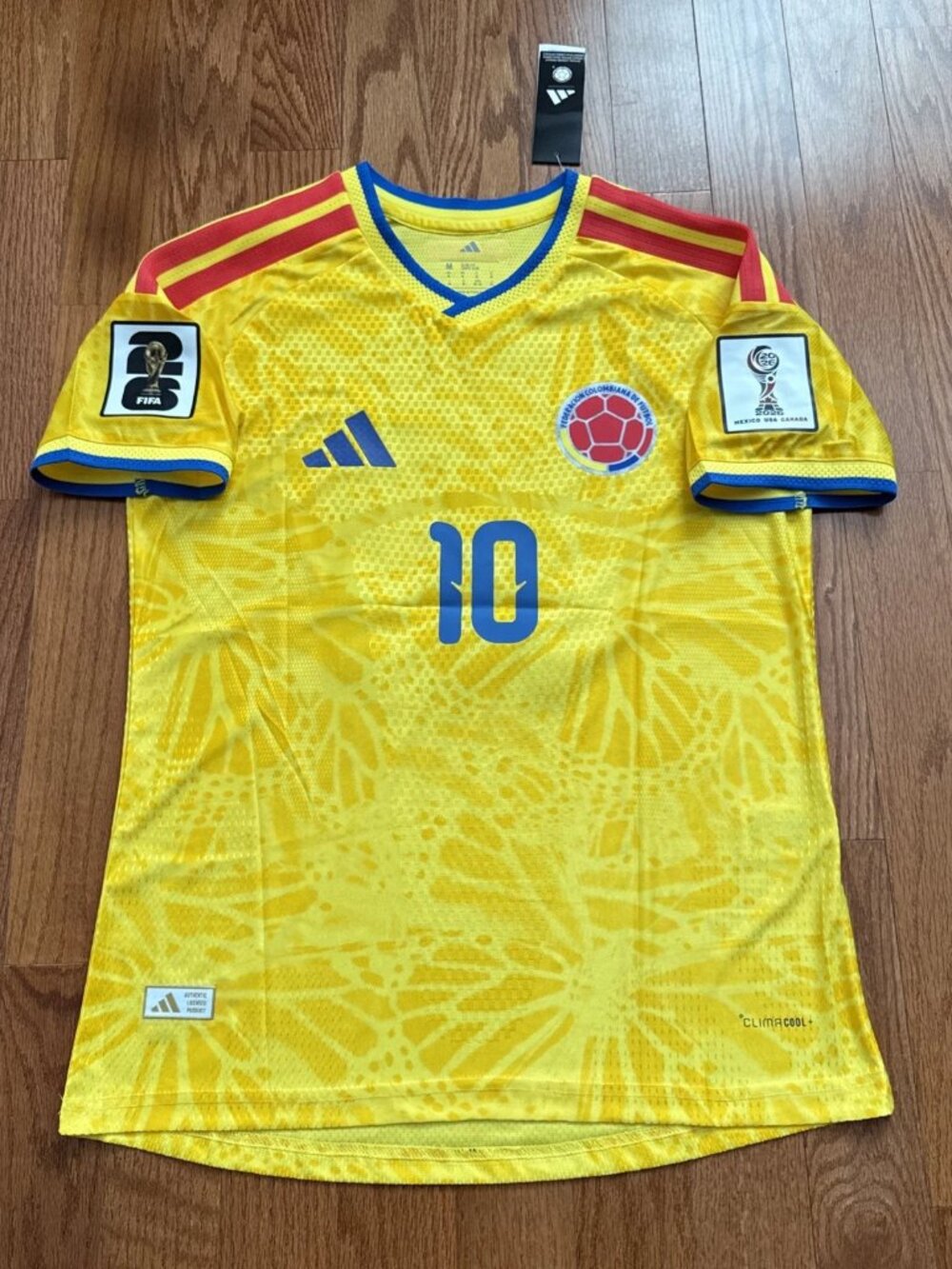 Adult James Rodriguez Soccer Jersey 2026 World Cup